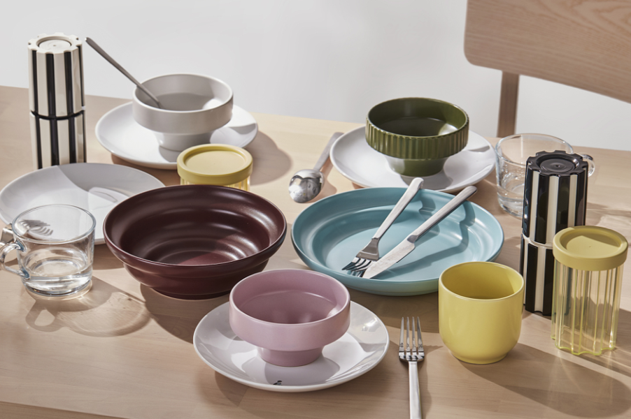 黑白雙色香料研磨器一組 