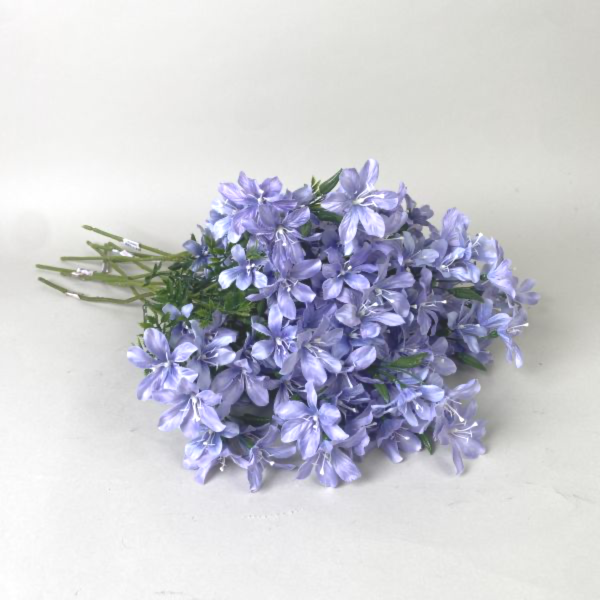 紫水仙仿真花束 