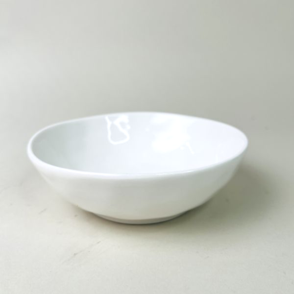 白色簡約沙拉碗 