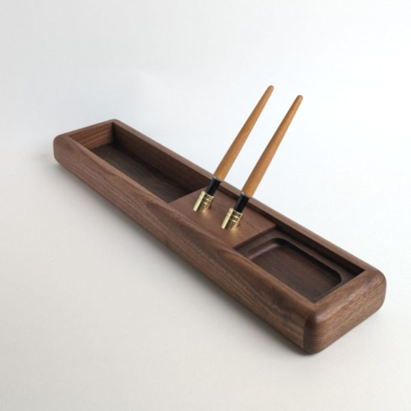 木製筆插文具收納盒 