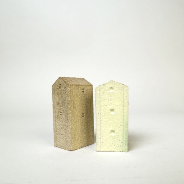手作陶製房子 