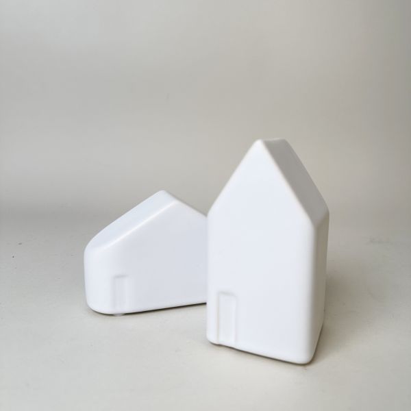 白色陶瓷房子擺飾 