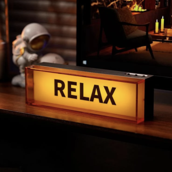 RELAX桌燈橘殼小夜燈 
