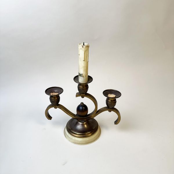 古典三頭燭台 