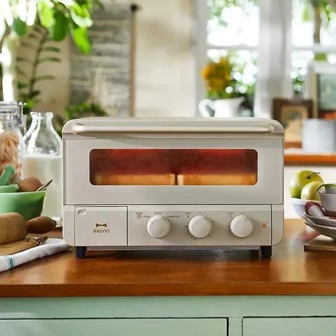 磨砂米杏色烤箱 