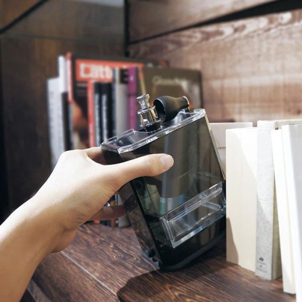 透明手搖磨豆機 