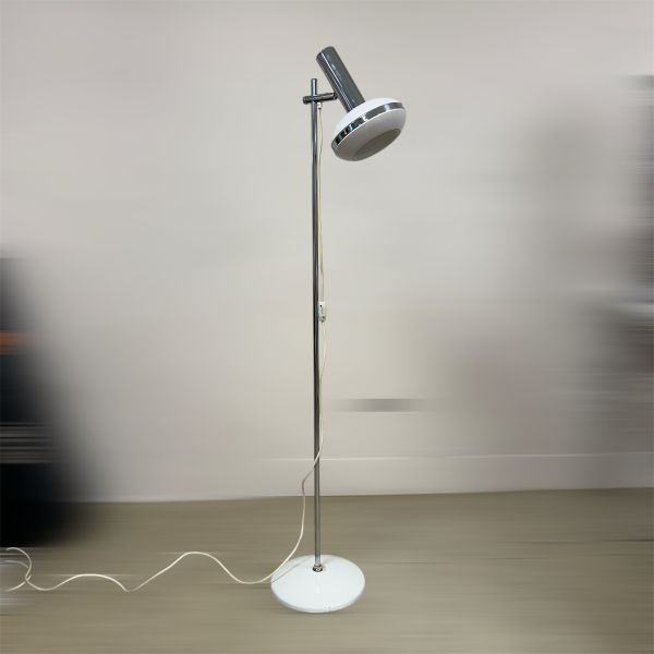 白金屬升降立燈 