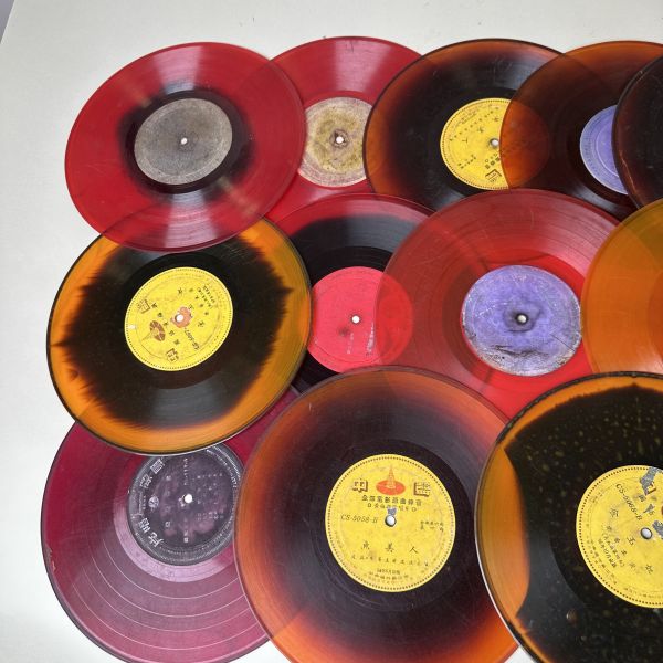 10吋老彩膠擺飾用 