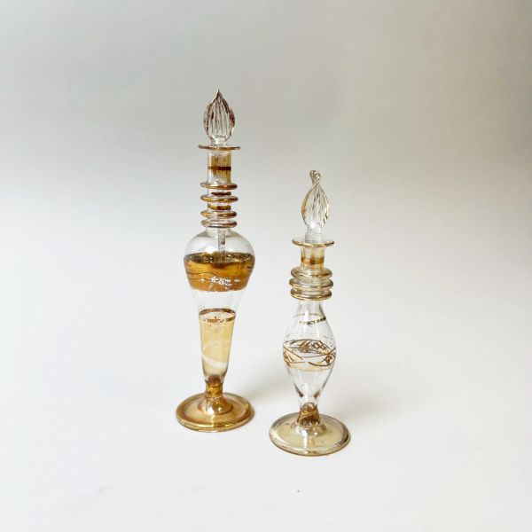 古典香水瓶一對 