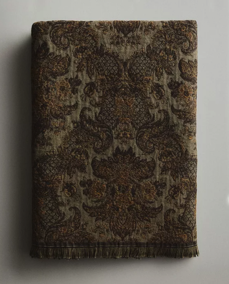 大尺寸古典花紋蓋毯/床罩 