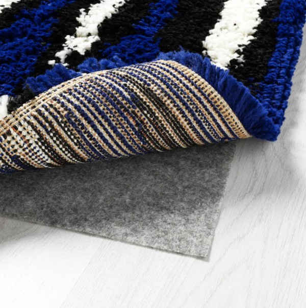 現代花紋長毛地毯 