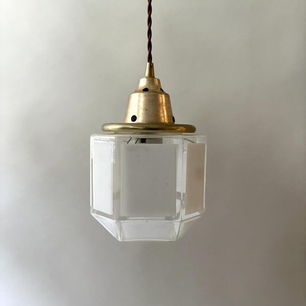 切割玻璃八角吊燈 