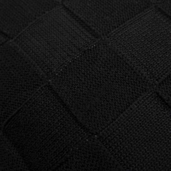 立體方格針織抱枕 