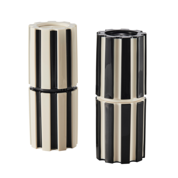 黑白雙色香料研磨器一組 