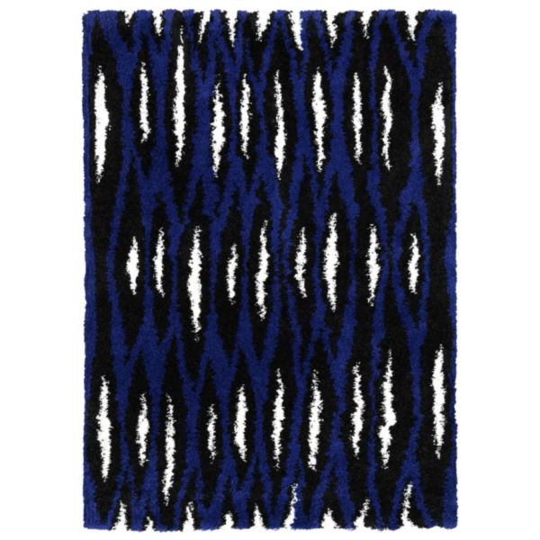 現代圖樣長毛地毯 