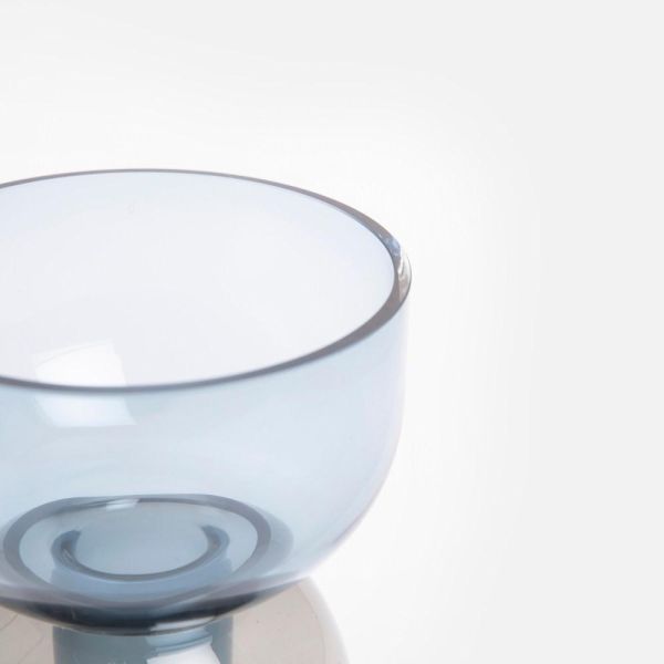 雙色雙層玻璃花器 