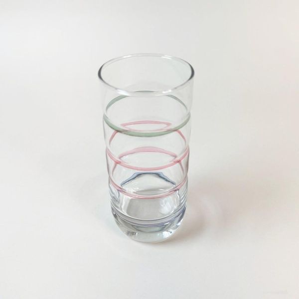 多彩圈圈玻璃杯 