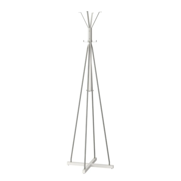 白色簡約衣帽架 