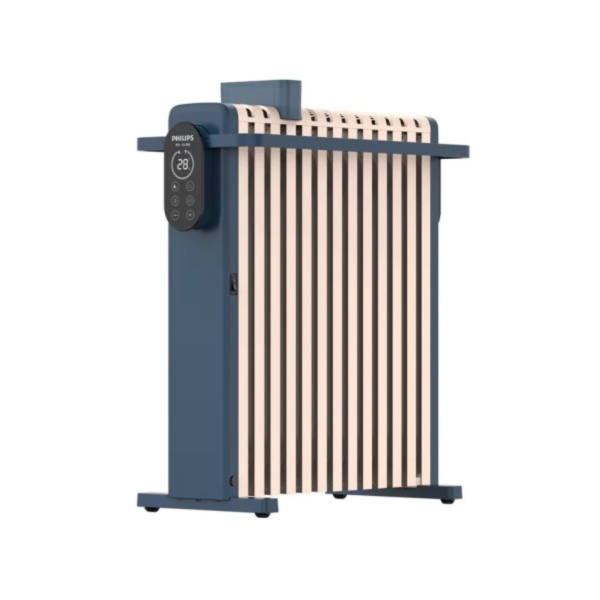 C 藍色葉片式電暖器 