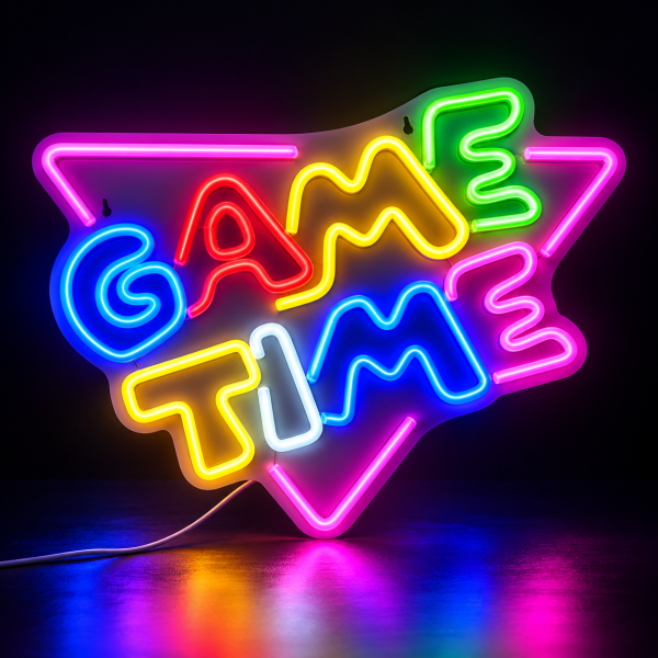 Game Time壓克力霓虹燈 