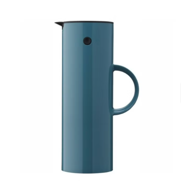 藍灰色保溫水壺 