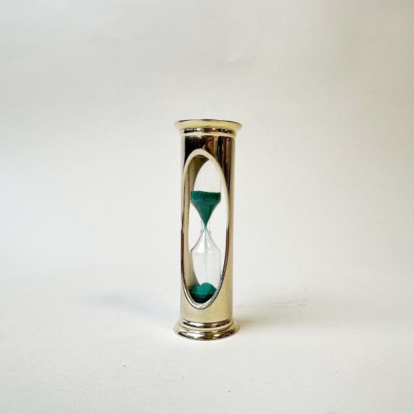 黃銅綠沙沙漏 