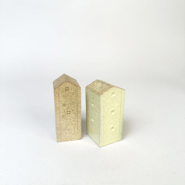 手作陶製房子 