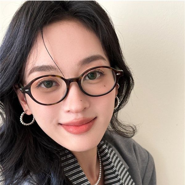 925銀針 復古粗麻花素圈耳扣 