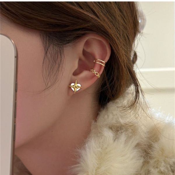 925純銀 經典簡約無耳洞耳骨夾(多款） 