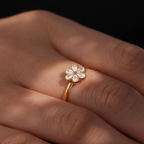 （多款可選）醫療鋼鍍18K金 鋯石戒指系列 