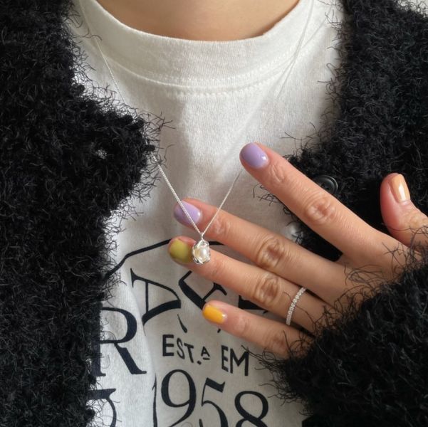 925純銀 不規則豌豆珍珠項鍊 