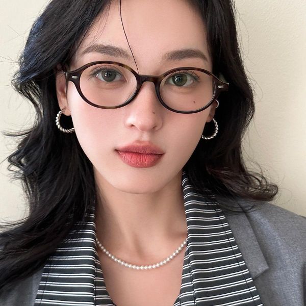 925銀針 復古粗麻花素圈耳扣 