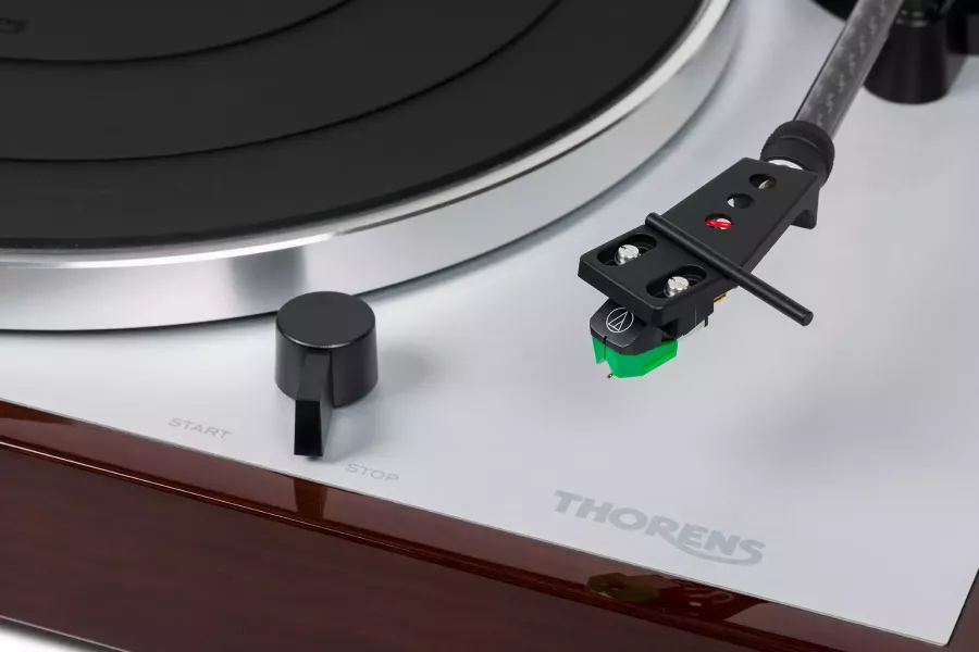 THORENS TD 402 DD 直驅黑膠唱盤｜內建唱放 自動啟停 入門唱盤 THORENS TD 402 DD, Thorens 唱盤, 直驅唱盤, 黑膠唱盤, 入門黑膠唱盤, 內建唱放唱盤, AT-VM95E, TP72 唱臂, 黑膠系統, Thorens TD402DD
