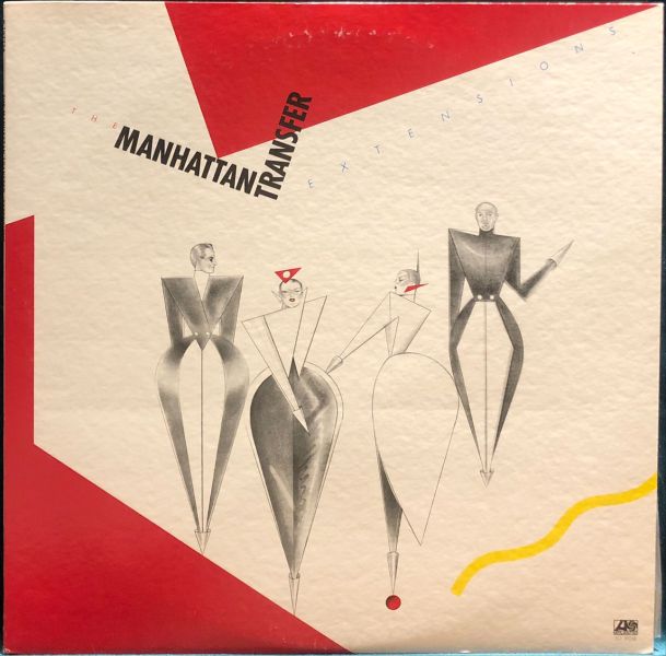 The Manhattan Transfer - Extensions 二手老膠1LP 