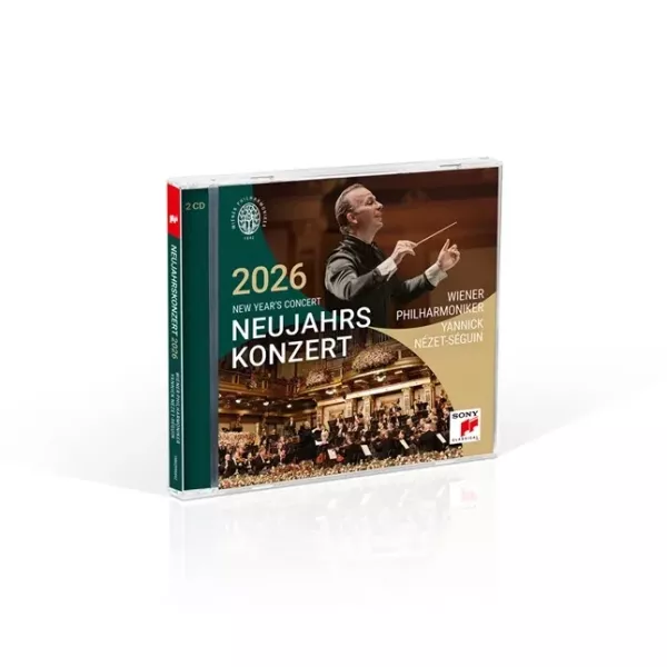 Wiener Philharmoniker & Yannick Nézet-Séguin - 2026 new year 2CD 