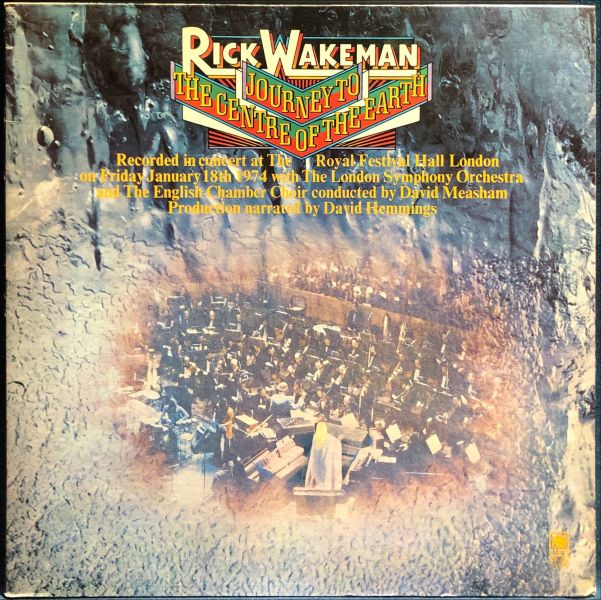 Rick Wakeman - Journey To The Centre Of The Earth 二手老膠1LP 