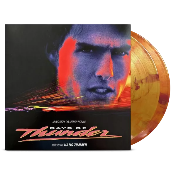 Hans Zimmer - Days Of Thunder 霹靂男兒 電影原聲帶 彩膠2LP 