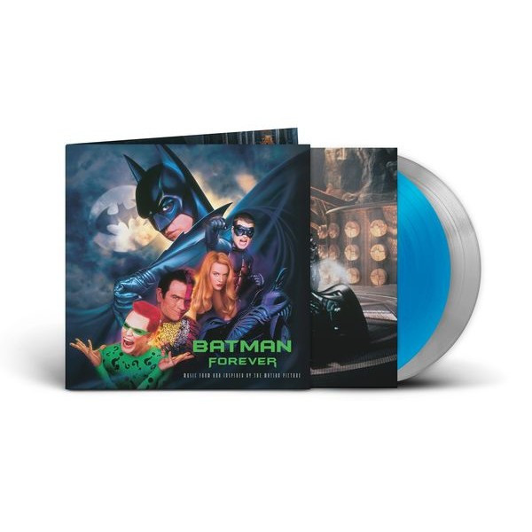 V/A - 蝙蝠俠3 Batman Forever 原聲帶彩膠2LP 