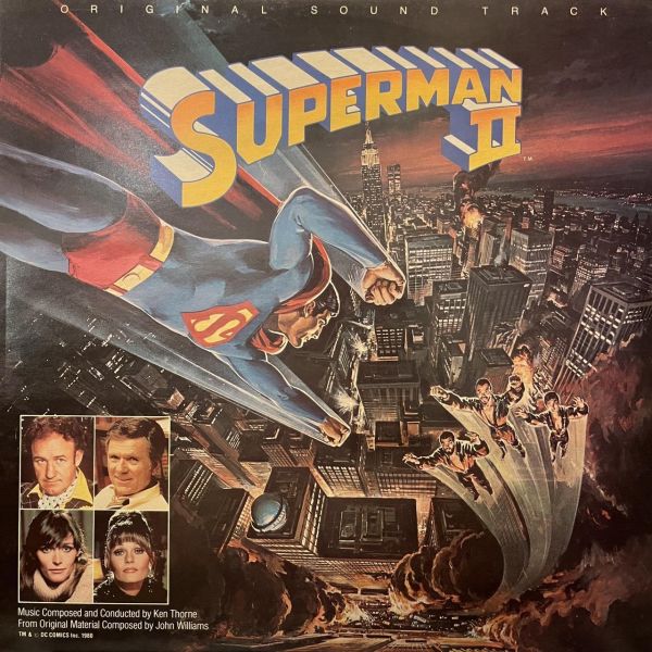 Ken Thorne - Superman II (Original Sound Track)｜二手老膠1LP 