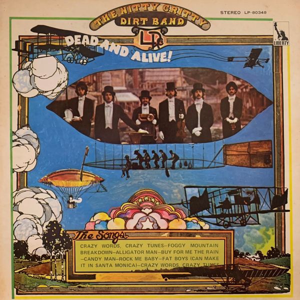 Nitty Gritty Dirt Band – Dead And Alive! 二手老膠1LP 