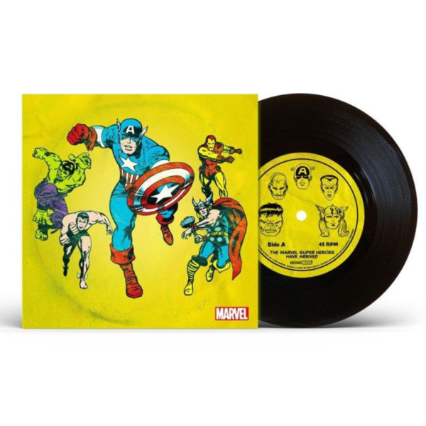 The Marvel Super Heroes (1966) TV動畫主題曲 indie限定版黑膠1EP The Marvel Super Heroes 黑膠,The Marvel Super Heroes 1966 黑膠,Marvel Super Heroes 黑膠