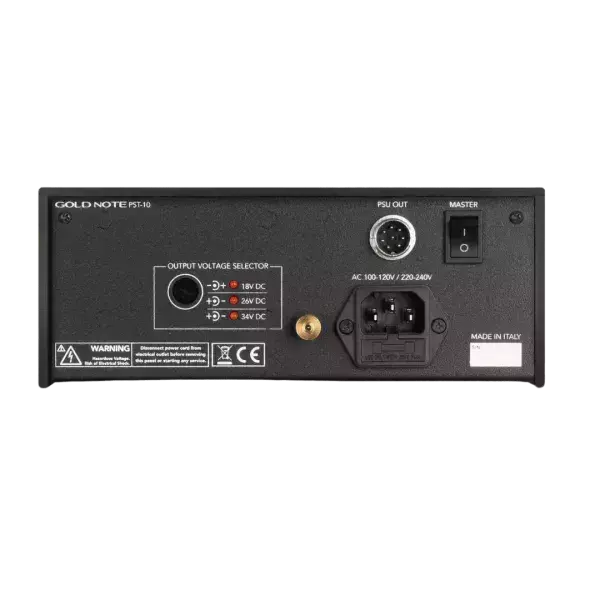 Gold Note PST-10 線性電源供應器｜Hi-End 外接電源 / 音響升級電源 Gold Note PST-10, 線性電源供應器, HiEnd 電源, 音響電源升級, HiFi 電源, 黑膠電源, audio power supply, 高階音響配件, Gold Note 電源, PST-10