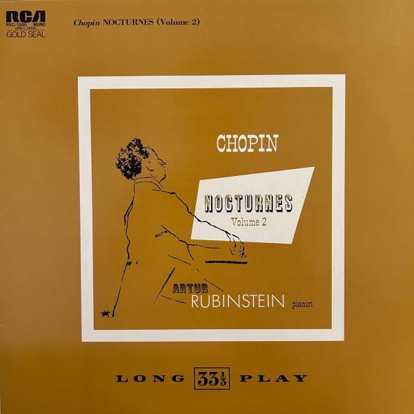 蕭邦夜曲第二輯 鋼琴家ARTUR RUBINSTEIN - 二手黑膠1LP 