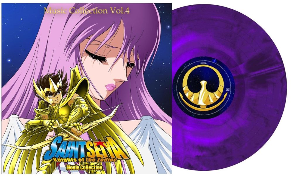 Seiji Yokoyama – Saint Seiya - Knights Of The Zodiac  紫色彩膠1LP 