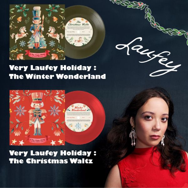 Very Laufey Holiday: The Christmas Waltz Edition 深綠7"彩膠1EP 