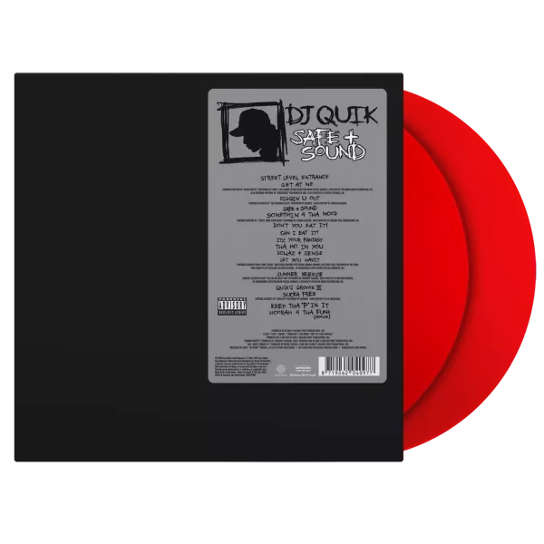 DJ QUIK - Safe + Sound 限量編號紅膠1LP (Music On Vinyl) 