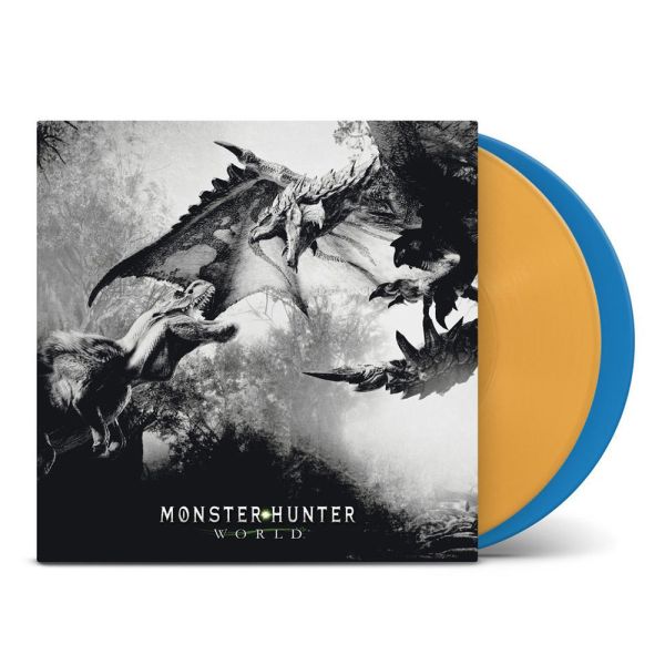 魔物獵人：世界 Capcom Sound Team: Monster Hunter: World 電玩原聲帶  (彩膠 2LP) 魔物獵人LP, 魔物獵人 album, 魔物獵人專輯, 魔物獵人電玩原聲帶LP, 魔物獵人電玩原聲帶album, 魔物獵人電玩原聲帶專輯