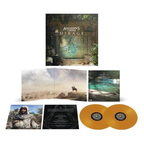 刺客教條:幻象 Assassin’s Creed Mirage 彩膠2LP Assassin’s Creed Mirage 原聲帶黑膠, Mirage 黑膠, Assassin’s Creed 黑膠, AC Mirage LP,  Mirage OST LP