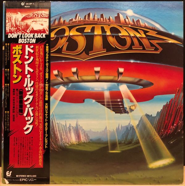 Boston - Don't Look Back  二手老膠1LP 