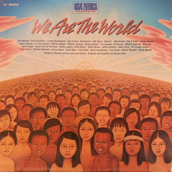 USA For Africa - We Are The World｜二手老膠1LP 